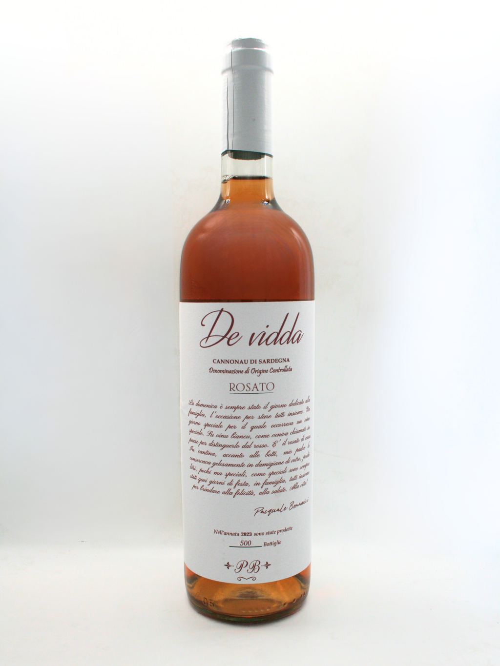 De Vidda Rosato ~ Cannonau Rosato