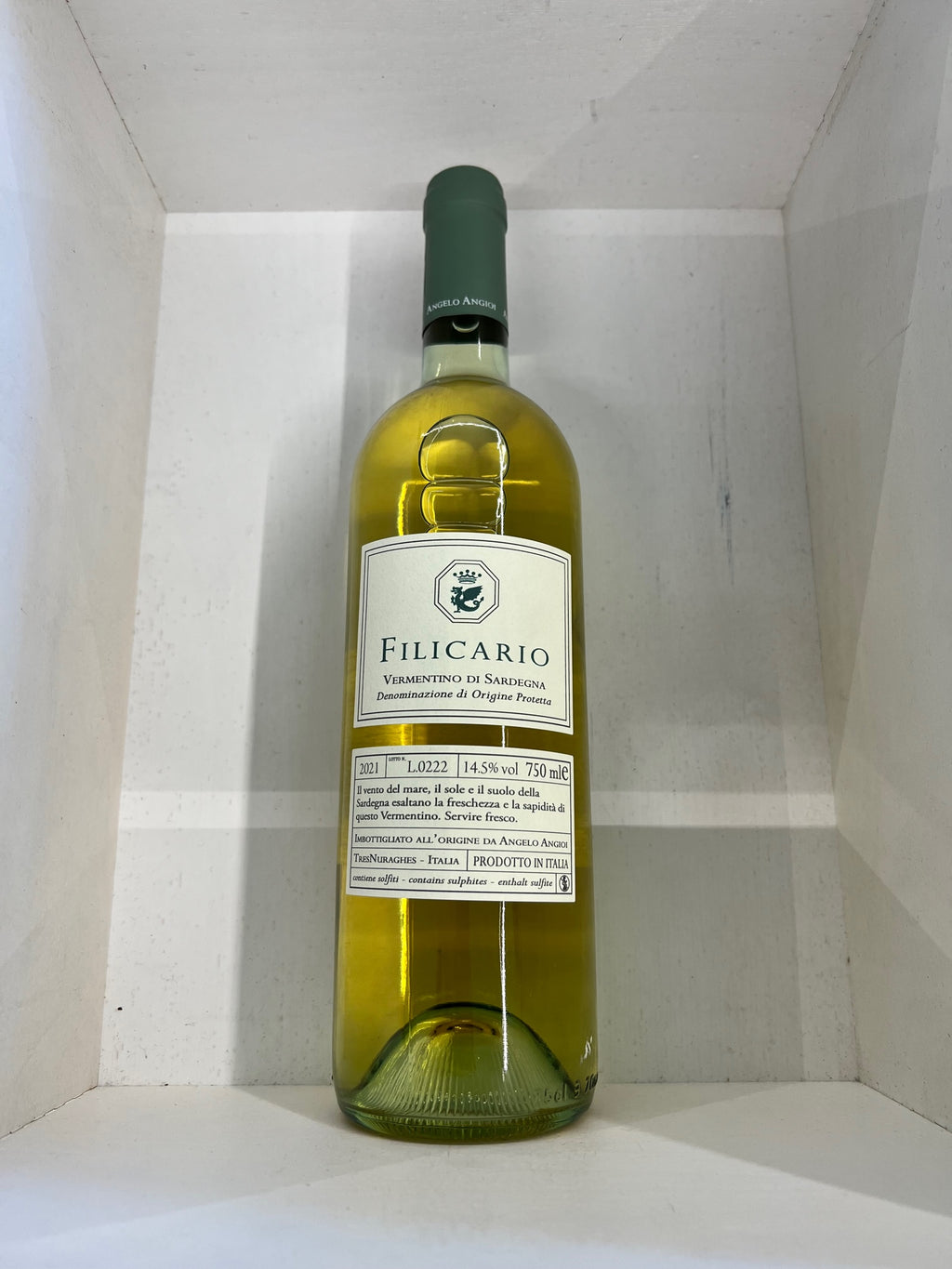 Filicario Vermentino of Sardinia DOC