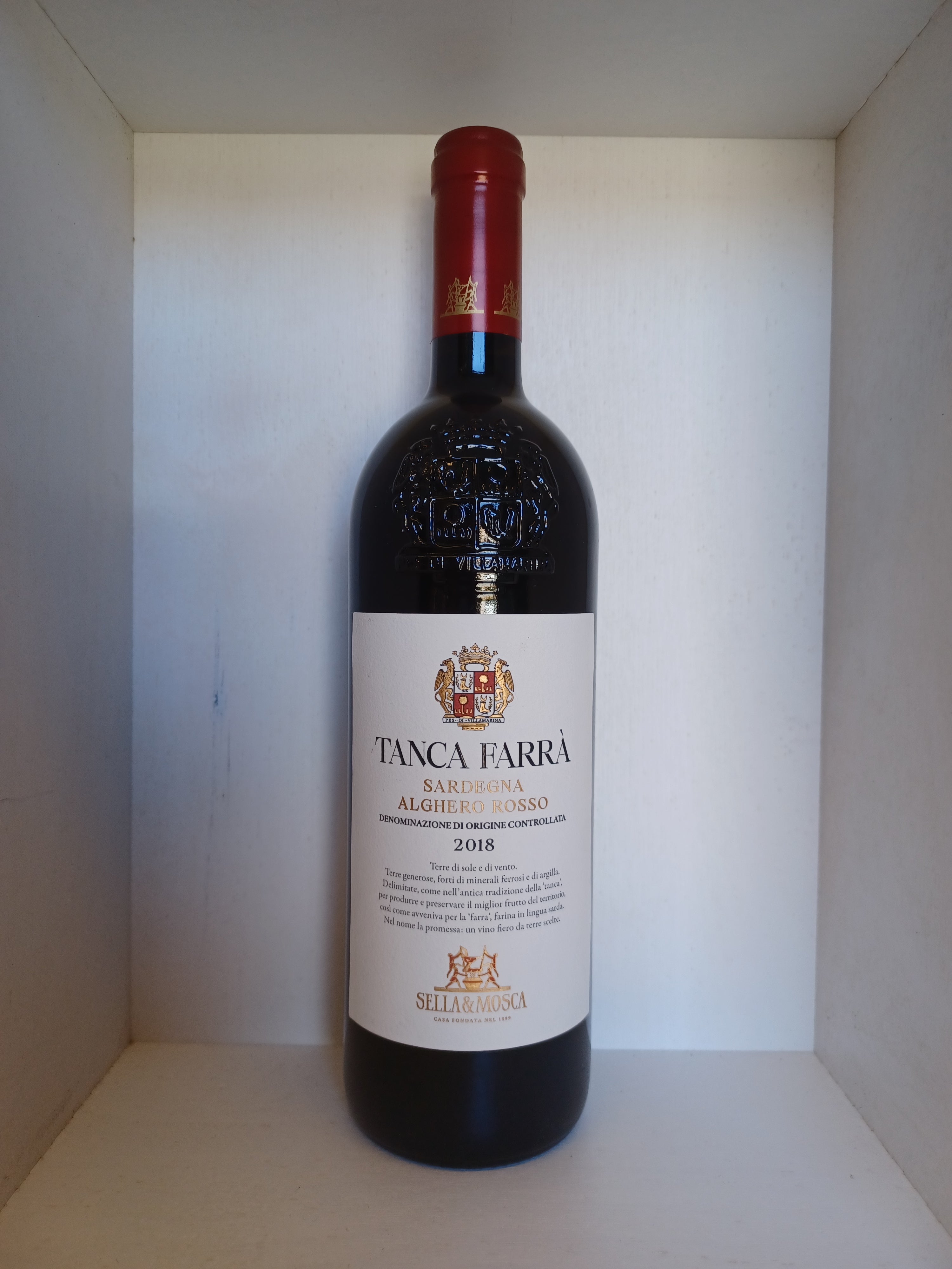 Tanca Farrà Cannonau and Cabernet Sauvignon Doc